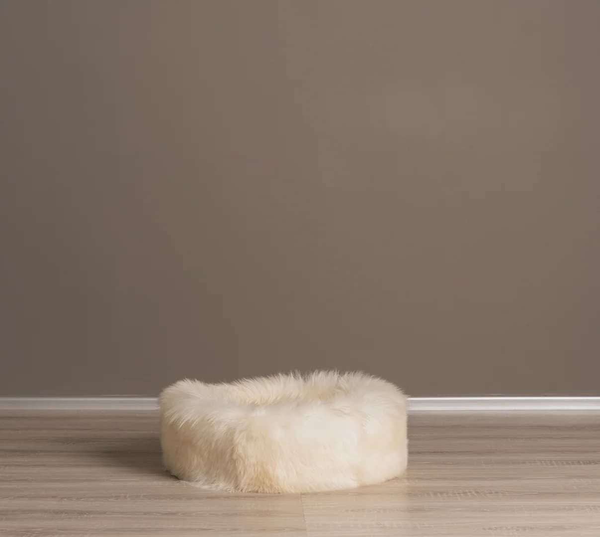 Natural Dog or Cat Bed Sheepskin
